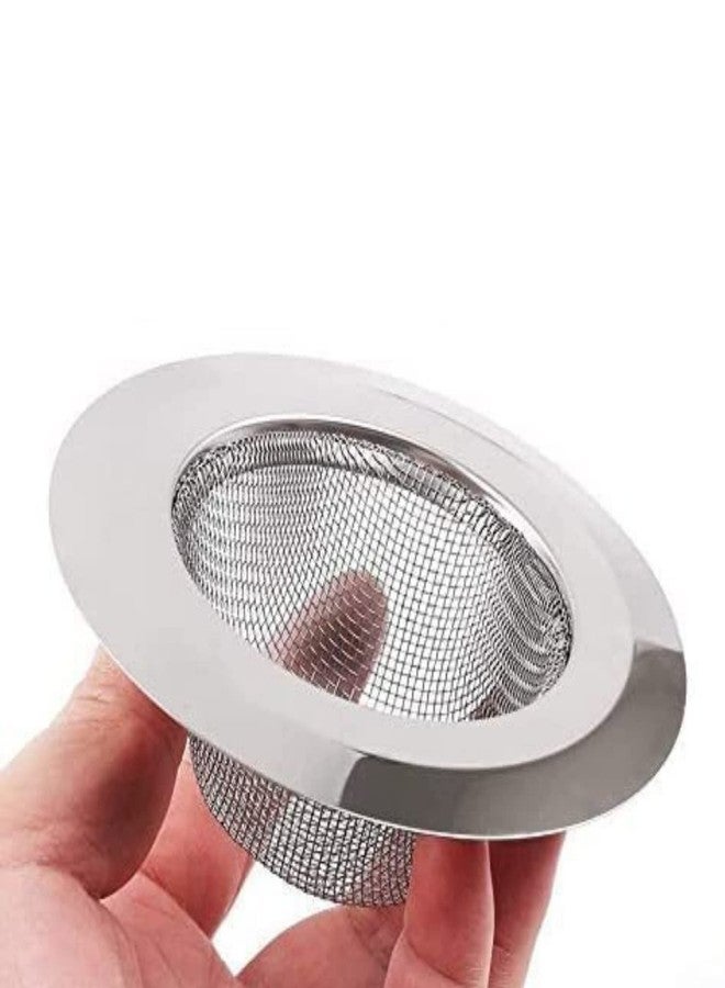 زاب مصفاة حوض مطبخ من الفولاذ المقاوم للصدأ من ZAP، سلة تصفية، سدادة، شبكة تصريف، 9 سم - Image 4